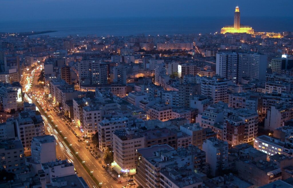 Casablanca by night